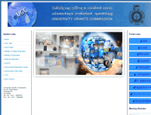 Tablet Screenshot of eugc.ac.lk